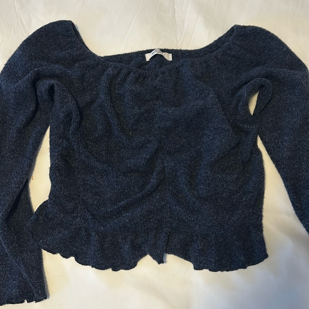 Project Social T blue sweater